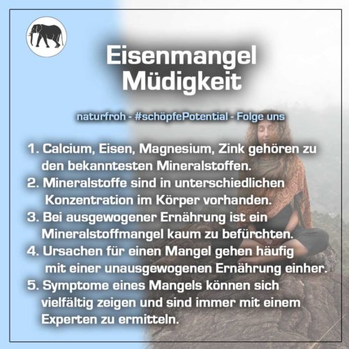 Eisenmangel Müdigkeit