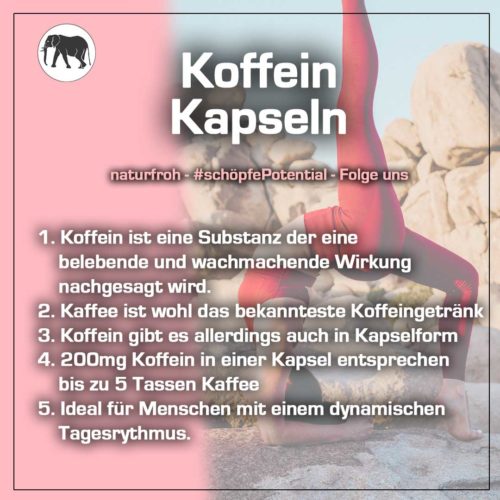 Koffein Kapseln