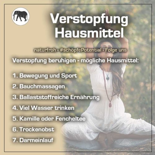 Verstopfung-Hausmittel Verstopfung-Hausmittel