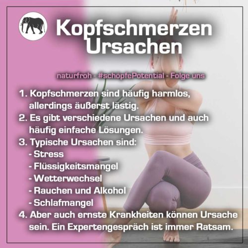 Kopfschmerzen-Ursache Kopfschmerzen-Ursache