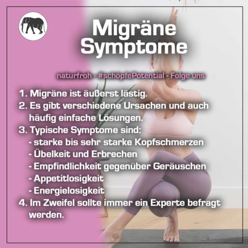 Migräne-Symptome Migräne Symptome