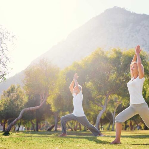 Yoga für Senioren im Sitzen